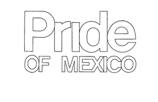 PRIDE OF MEXICO logo