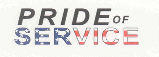 PRIDE OF SERVICE logo