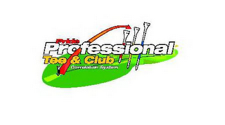PRIDE PROFESSIONAL TEE & CLUB CORRELATION SYSTEM logo
