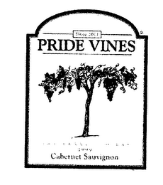 PRIDE VINES CABERNET SAUVIGNON logo