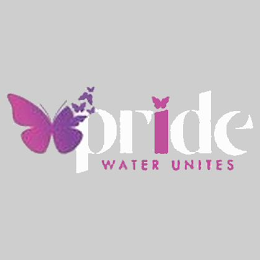 PRIDE WATER UNITES logo