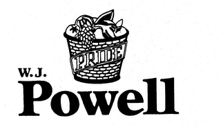PRIDE W.J. POWELL logo