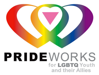 PRIDEWORKS FOR LGBTQ YOUTH AND THEIR ALLIES logo
