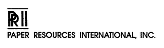 PRII PAPER RESOURCES INTERNATIONAL, INC. logo