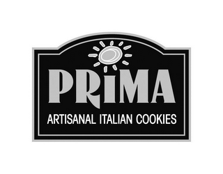 PRIMA ARTISANAL ITALIAN COOKIES logo