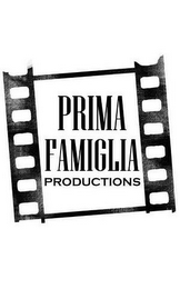 PRIMA FAMIGLIA PRODUCTIONS logo