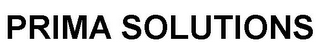 PRIMA SOLUTIONS logo