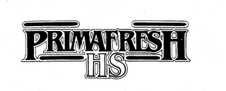 PRIMAFRESH HS logo