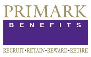 PRIMARK BENEFITS RECRUIT RETAIN REWARD RETIRE logo