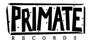 PRIMATE RECORDS logo