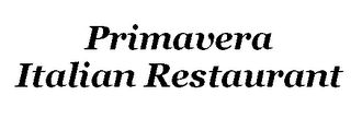 PRIMAVERA ITALIAN RESTAURANT logo
