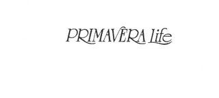 PRIMAVERA LIFE logo