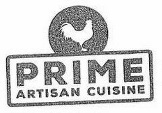 PRIME ARTISAN CUISINE logo