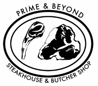 PRIME & BEYOND  STEAKHOUSE & BUTCHER SHOP logo