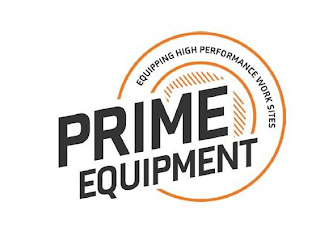 PRIME EQUIPMENT EQUIPPING HIGH PERFORMANCE WORK SITES logo