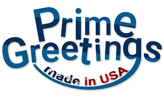 PRIME GREETINGS MADE IN USA logo