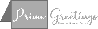 PRIME GREETINGS PERSONAL GREETING CARDS logo