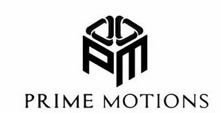 PRIME MOTIONS P M logo