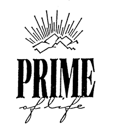 PRIME OF LIFE logo