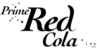 PRIME RED COLA logo