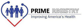 PRIME REGISTRY IMPROVING AMERICA'S HEALTH logo