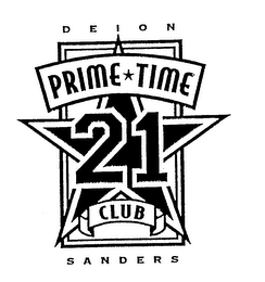 PRIME TIME 21 CLUB DEION SANDERS logo