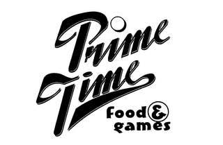 PRIME TIME FOOD & GAMES logo