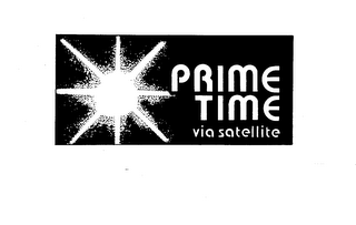 PRIME TIME VIA SATELLITE logo