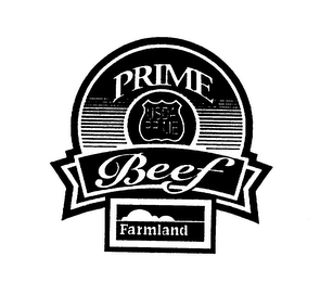 PRIME USDA PRIME BEEF FARMLAND logo