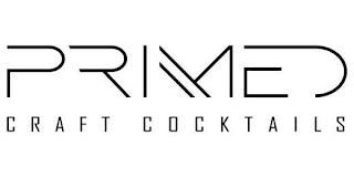 PRIMED CRAFT COCKTAILS logo