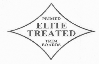 PRIMED ELITE TREATED TRIM BOARDS logo