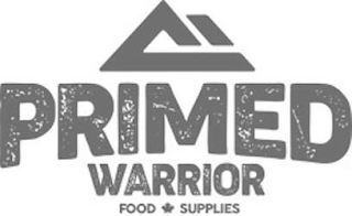 PRIMED WARRIOR FOOD SUPPLIES logo