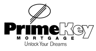 PRIMEKEY MORTGAGE UNLOCK YOUR DREAMS logo
