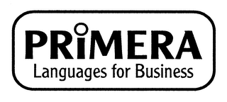 PRIMERA LANGUAGES FOR BUSINESS logo