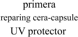 PRIMERA REPARING CERA-CAPSULE UV PROTECTOR logo
