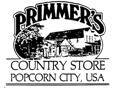 PRIMMER'S POPCORN CITY, USA logo
