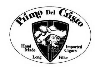 PRIMO DEL CRISTO HAND MADE LONG IMPORTED CIGARS FILLER logo