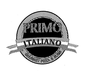 PRIMO ITALIANO GOURMET PIZZA & SUBS logo