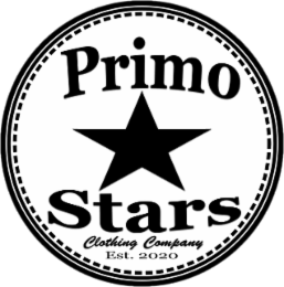 PRIMO STARS CLOTHING COMPANY EST. 2020 logo