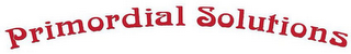 PRIMORDIAL SOLUTIONS logo