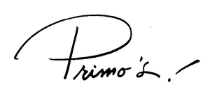 PRIMO'S! logo