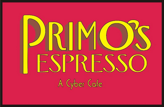PRIMO'S ESPRESSO A CYBER CAFE logo