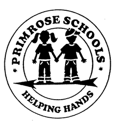 PRIMROSE SCHOOLS HELPING HANDS logo