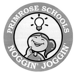 PRIMROSE SCHOOLS NOGGIN' JOGGIN' logo