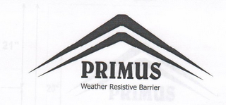 PRIMUS WEATHER RESISTIVE BARRIER logo