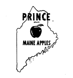 PRINCE BRAND MAINE APPLES logo