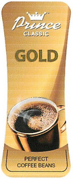 PRINCE CLASSIC GOLD PERFECT COFFEE BEANS logo