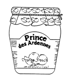 PRINCE DES ARDENNES ORANGE PEACH JAM logo