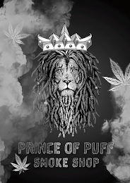 PRINCE OF PUFF SMOKE SHOP logo
