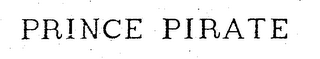 PRINCE PIRATE logo